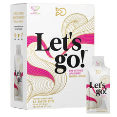 LET GO Sour Watermelon BHB Gel bottle boosts steady energy for busy mornings