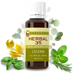L’EUDINE Herbal 35 bedtime diffusion scene promoting peaceful sleep.