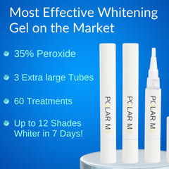 LeVaye Polar MD rechargeable mouthpiece with timer for controlled sessions.