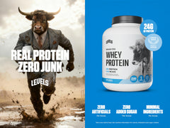 Levels grass-fed whey protein label close-up showing 25g per scoop