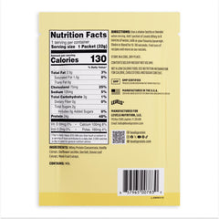 Levels Whey Nutrition facts panel highlights protein and BCAAs