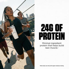 Levels Whey shaker with powder ready to mix on the go.