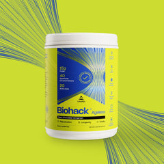 LevelUp Biohack Ageless lifestyle-friendly blend for women and men.