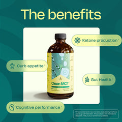LevelUp C8 MCT Oil ingredients label highlights coconut origin and purity