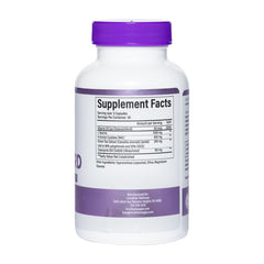 Leviathan Wellness Safeguard bottle with active athlete in training scene.