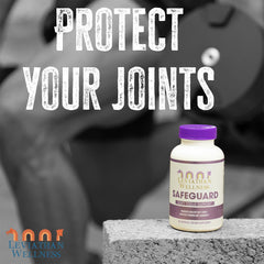 Leviathan Wellness Safeguard capsules closeup for easy daily supplementation.