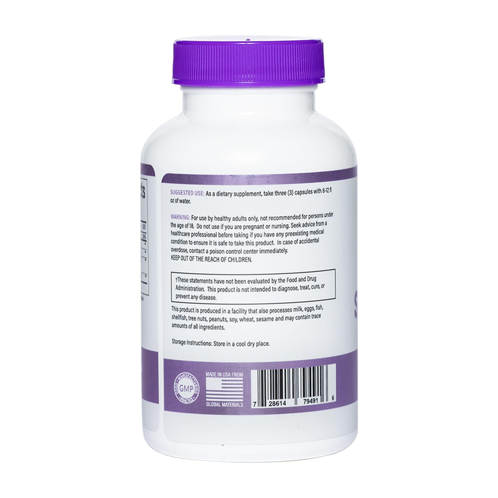 Leviathan Wellness Safeguard Green Tea Extract 250mg label note for inflammation balance.