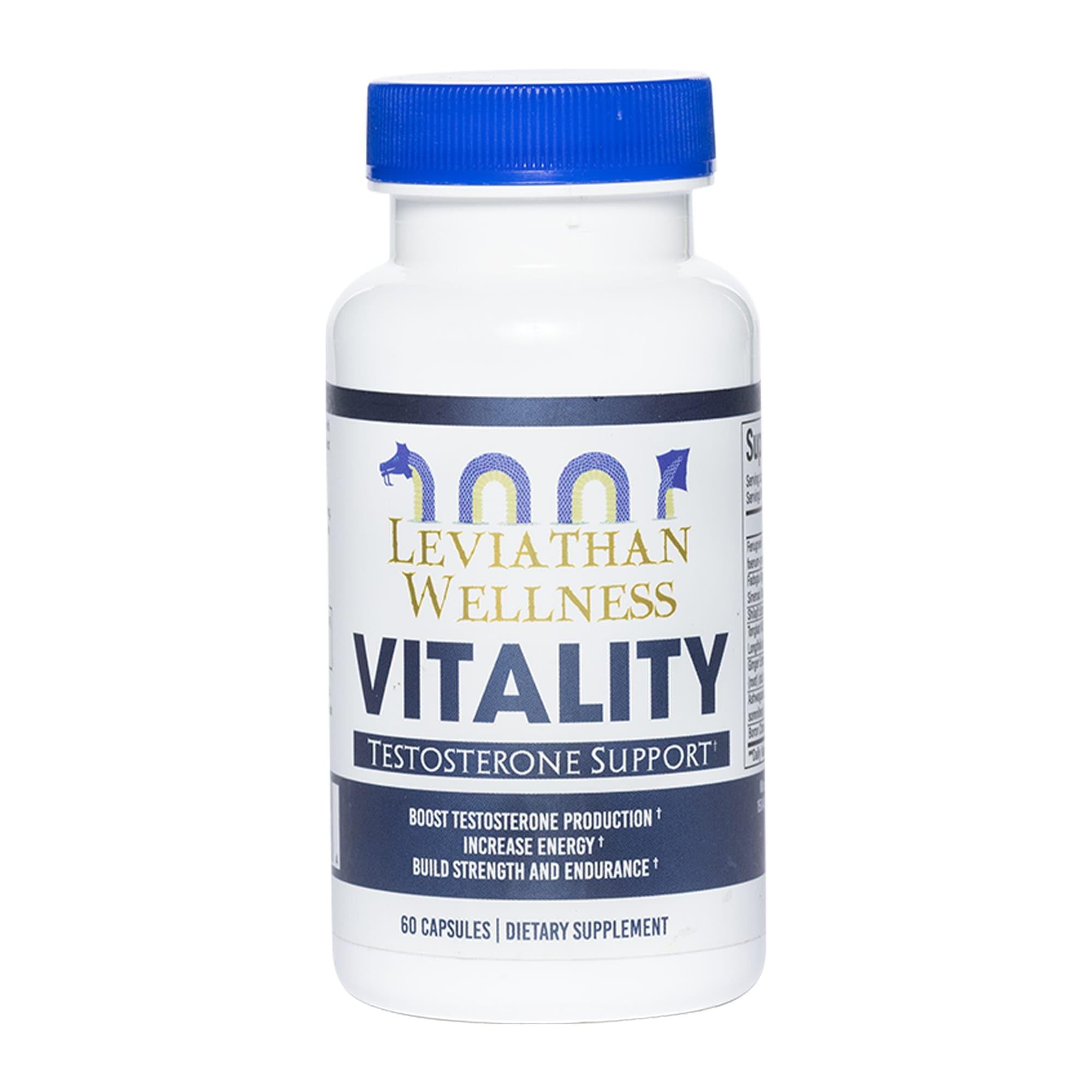 Leviathan Wellness Vitality bottle front for daily energy support