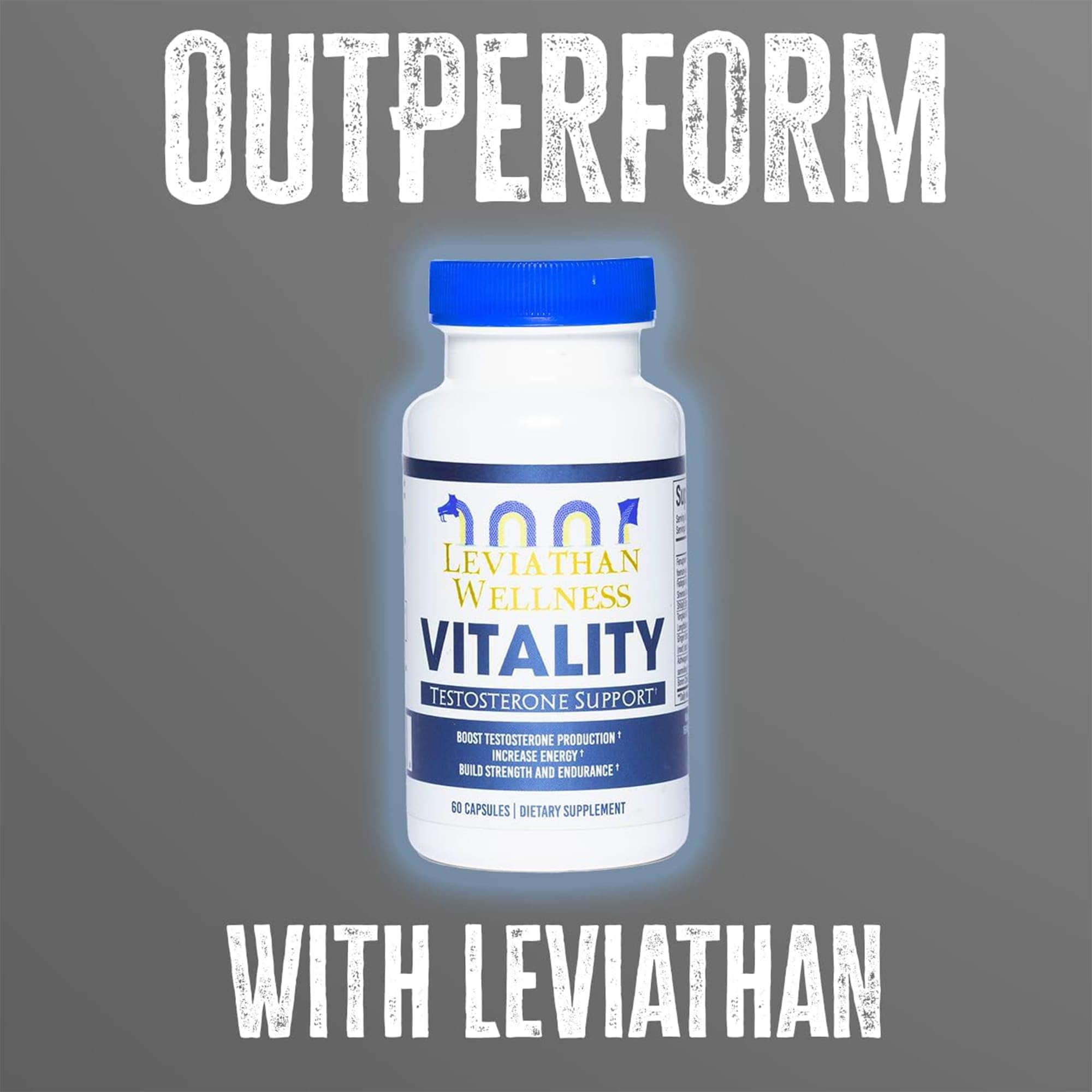 Leviathan Wellness Vitality natural wood background premium formulation