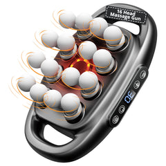 LEVILO 16-head massage gun for full-body deep tissue relief
