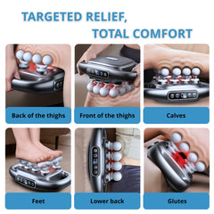 LEVILO 20-head massage gun with 30-level control for customization