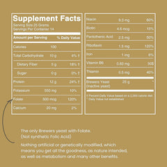 Close-up of Lewis Labs Brewer's Yeast Flakes for savory flavor addition