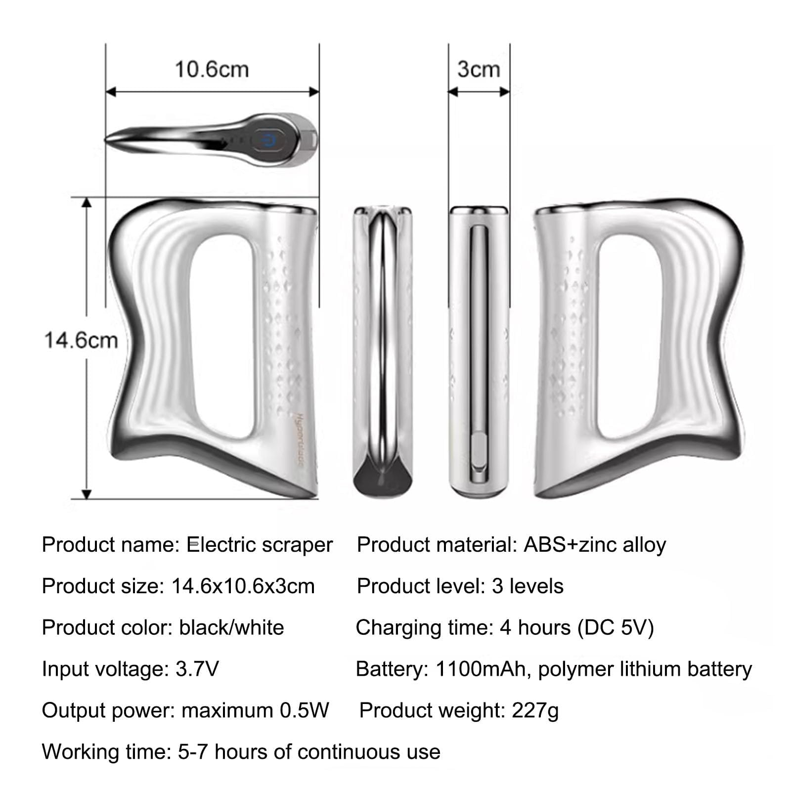 lewitools fascia knife hand-on-device with ergonomic handle for targeted relief.