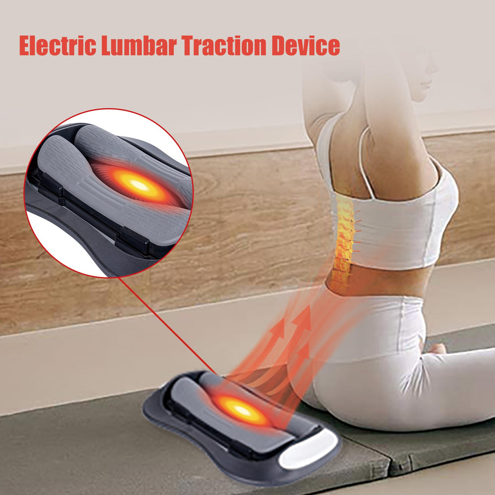 lewitools-lumbar-stretcher home-use on sofa for relaxing sessions