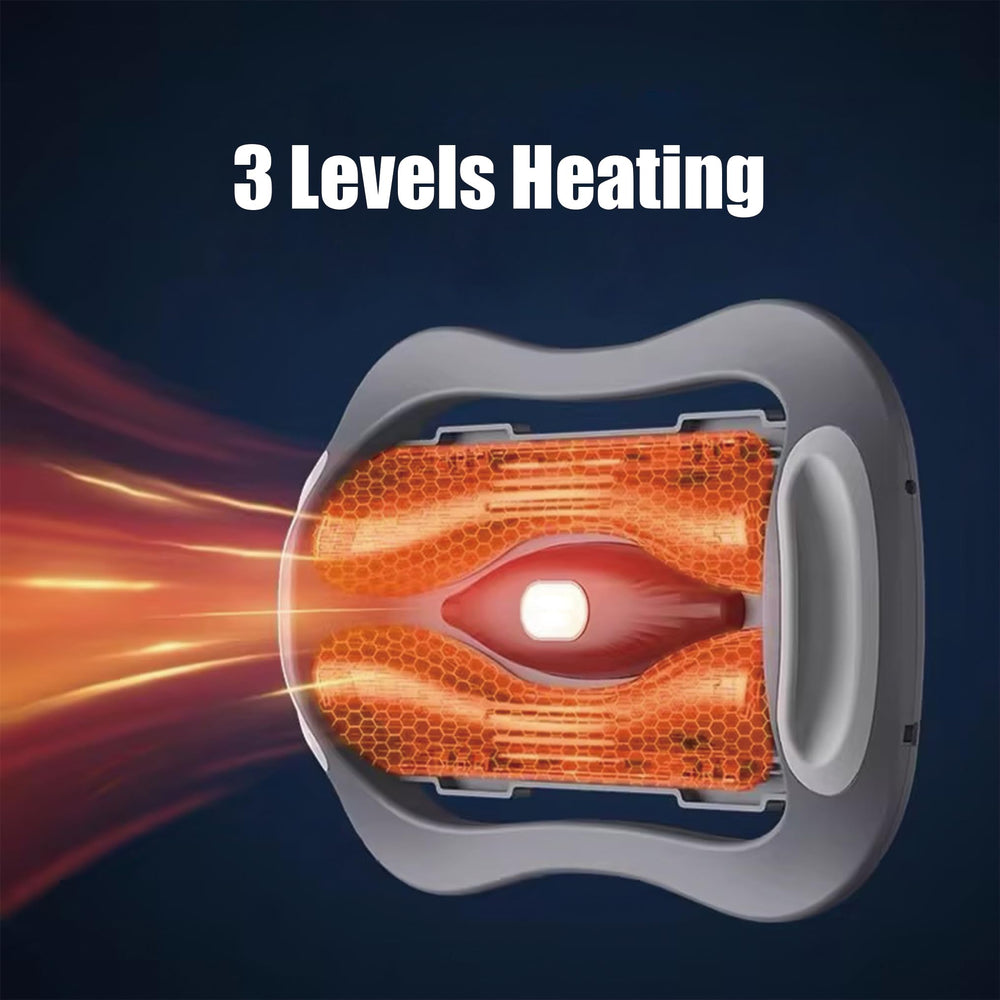 lewitools-lumbar-stretcher temperature-levels show 104–118.4°F heat options for comfort