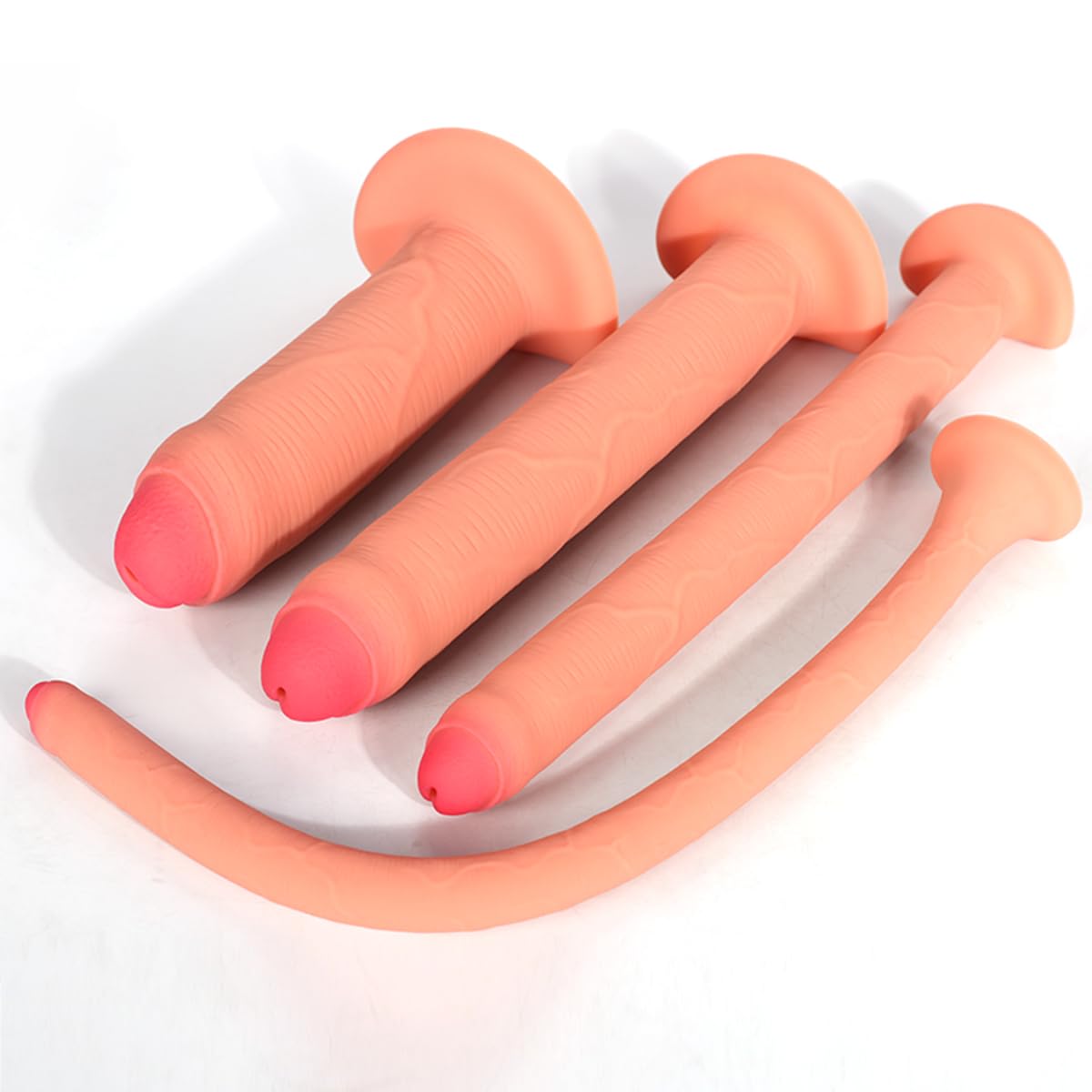 Lewosu hollow dildo shows a realistic silhouette for solo play and shared exploration.