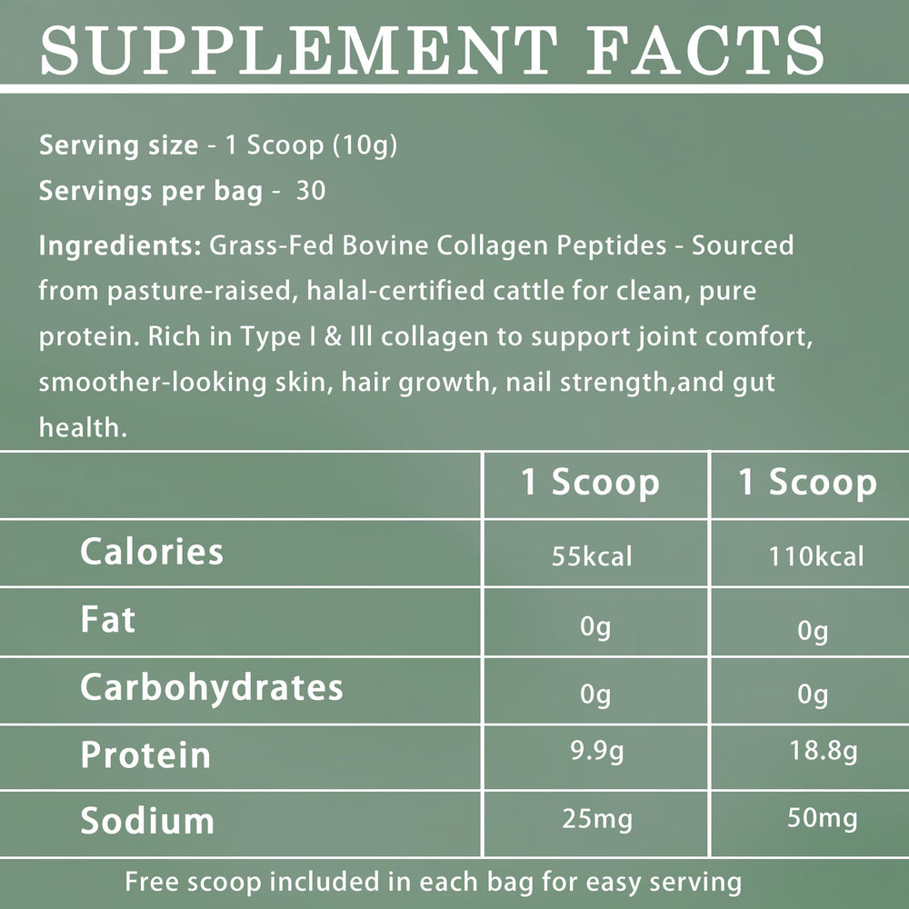 Lexenic packaging emphasizing halal, non-GMO and sugar-free formulation transparency.