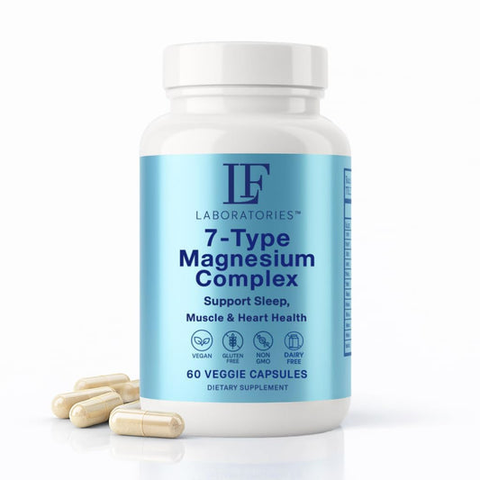 LF Laboratories magnesium 400mg capsules for daily muscle support