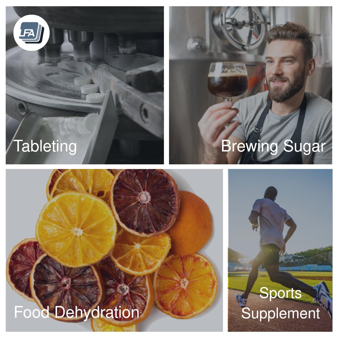 LFA Dextrose Powder food-safe reducing sugar in fermentation and curing.