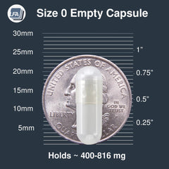 LFA empty capsules used for custom vitamin blends at home
