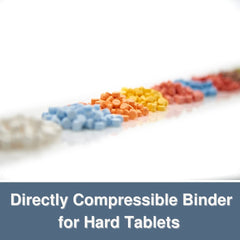 LFA Firmapress direct-compression blend demonstrated for efficient tablet manufacturing.