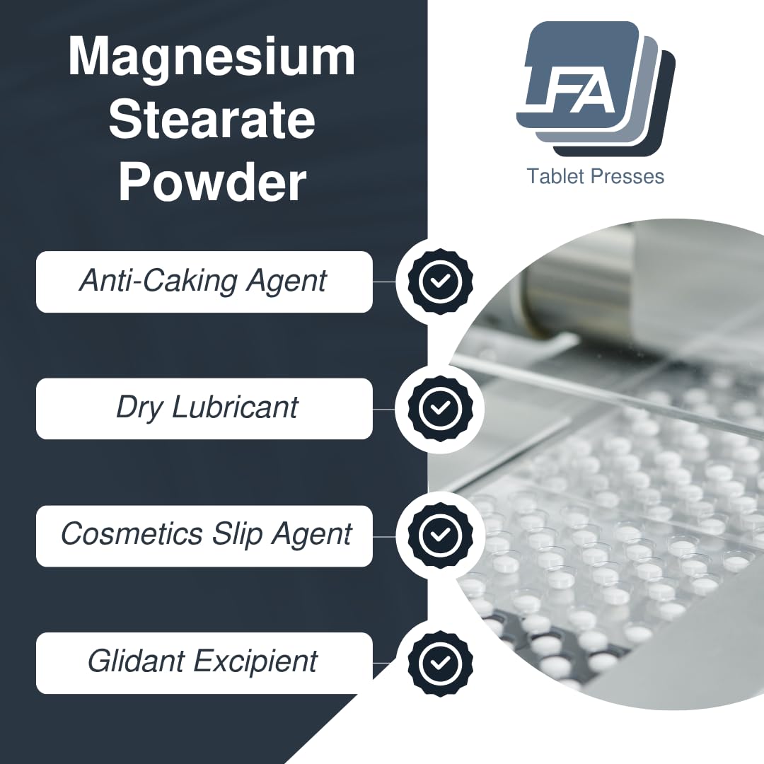 LFA Tablet Presses powder reduces friction between tablet and die during press