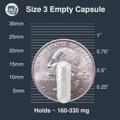 LFA transparent beef gelatin capsule shell highlighting clear, durable design.