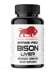 LGS Supplements Grass-Fed Bison Liver Capsules provide natural energy support.