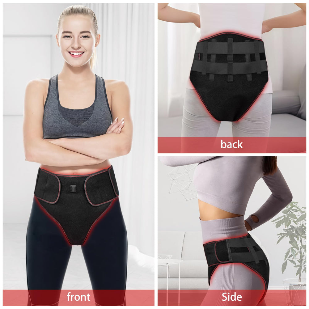 LHDCTK portable lower back massager for on-the-go relief.