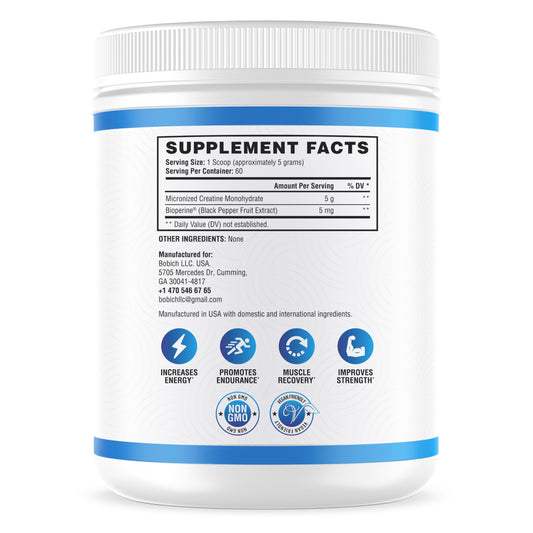 NutraScience Creatine Monohydrate dissolving in a glass of water