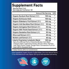 Liberty Lifestyle Dandelion and Astragalus boost bottle highlights herbal blend benefits.