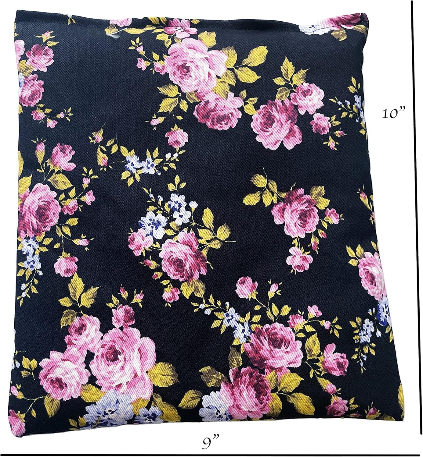 Liberty21 corn bag on neck and shoulders to ease tension