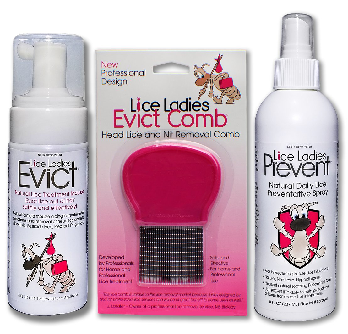 Lice Ladies Evict Mousse application shows quick treatment option for head lice