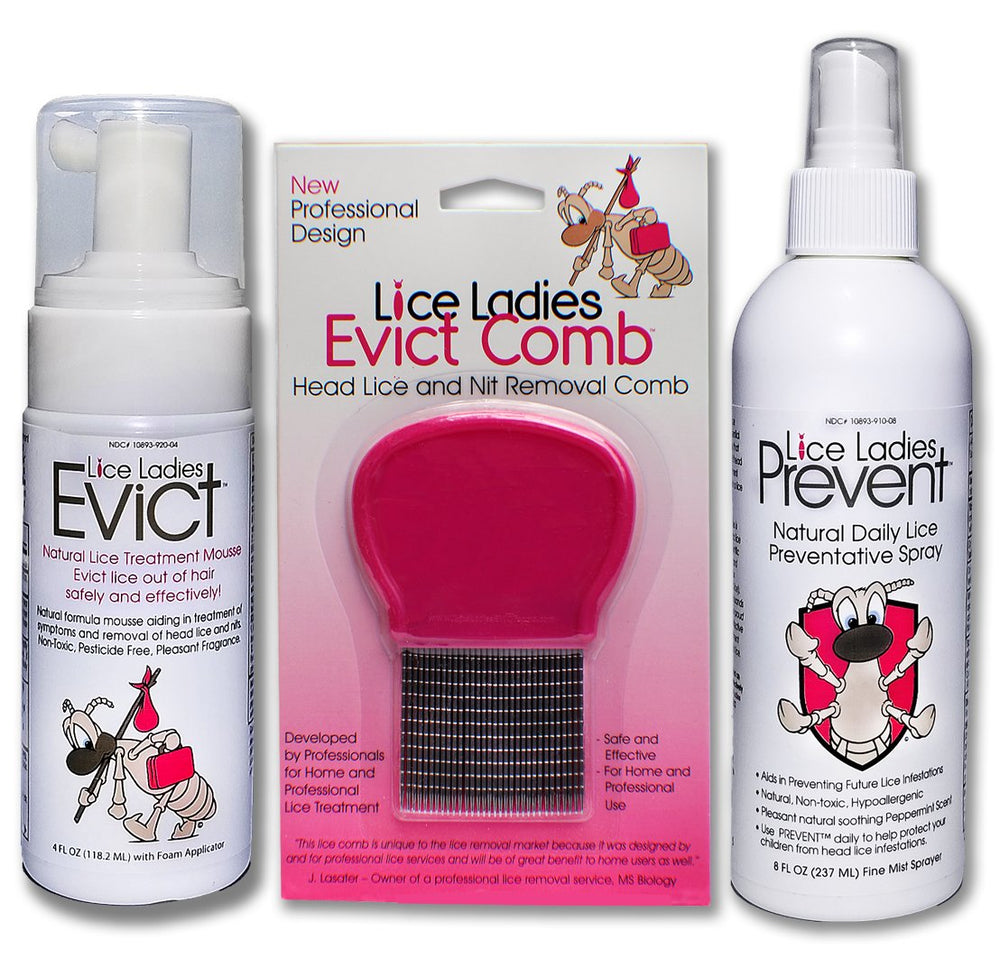 Lice Ladies Evict Mousse application shows quick treatment option for head lice