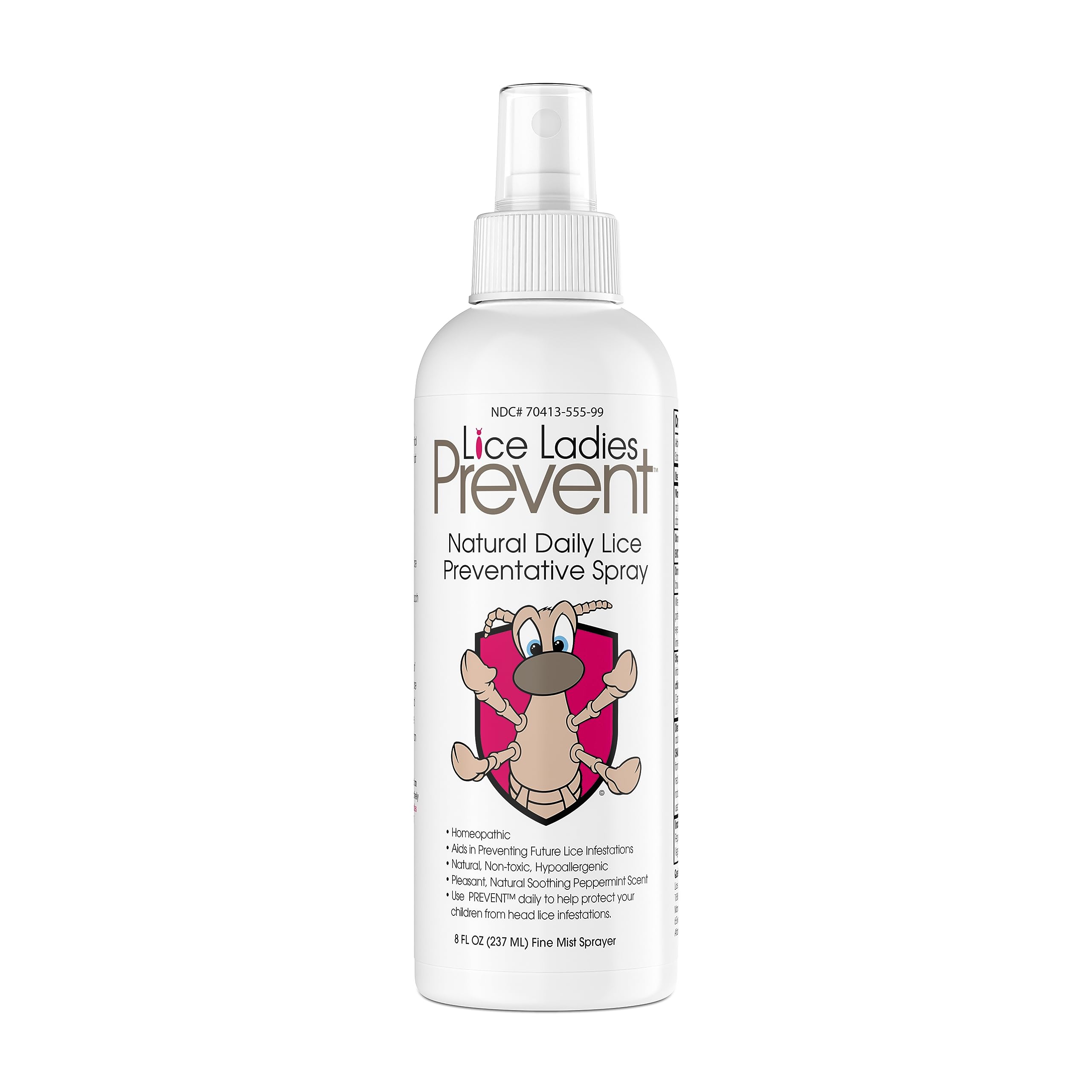 Lice Ladies Prevent spray daily-use bottle for ongoing lice prevention and reinfestation control