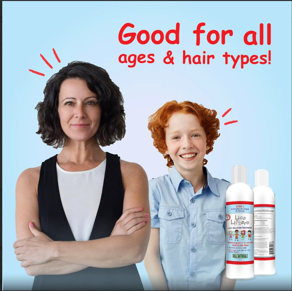 Lice Lifters 2-pack packaging emphasizes value and convenience.
