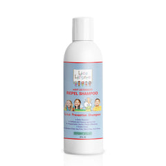 Lice Lifters prevention conditioner apply scene illustrating smooth, manageable hair.