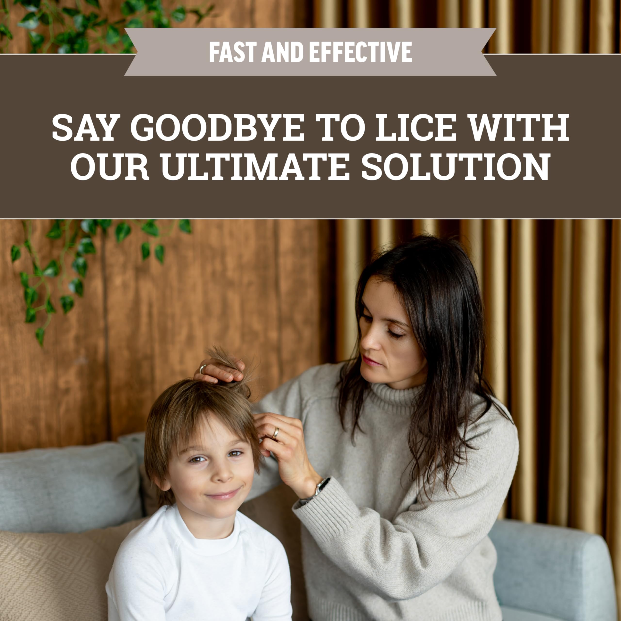 Lice Queen Slick, Slide & Away suitable for family use across ages and hair types.