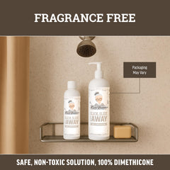 Lice Queen Slick, Slide & Away safety-focused formula offers non-toxic protection for households.