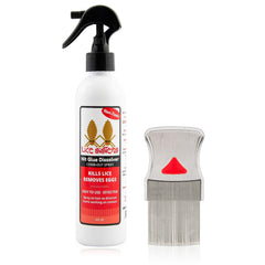 Lice Sisters nit-removal-process image shows efficient combing steps.