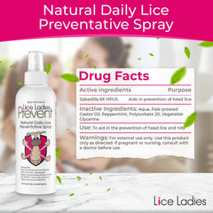Lice Ladies Prevent shown for family-wide lice prevention at home.