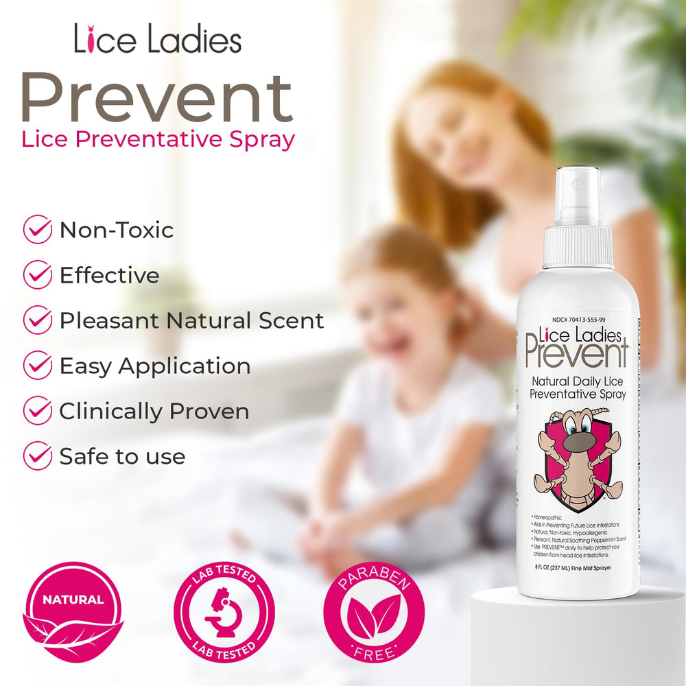 Lice Ladies Prevent peppermint scent during daily application.