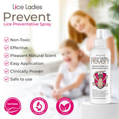 Lice Ladies Prevent peppermint scent during daily application.