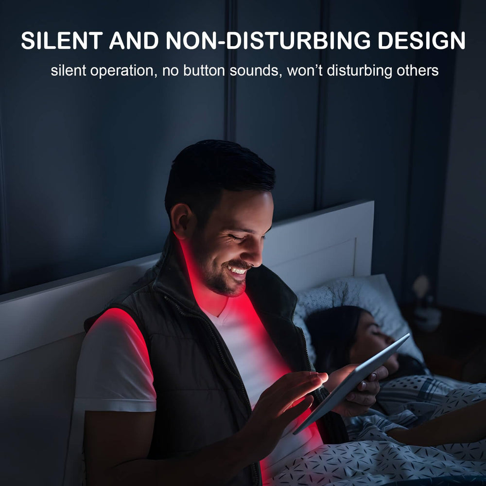 Licinwing red light vest battery pack powers long warm sessions.