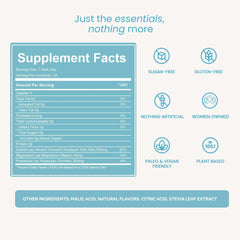 LIDO Watermelon electrolyte packet held in hand for portable daily hydration.