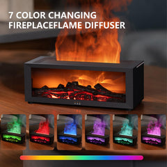 Liexopr Fire Place Aroma Diffuser has a 150ml tank for longer runtimes.