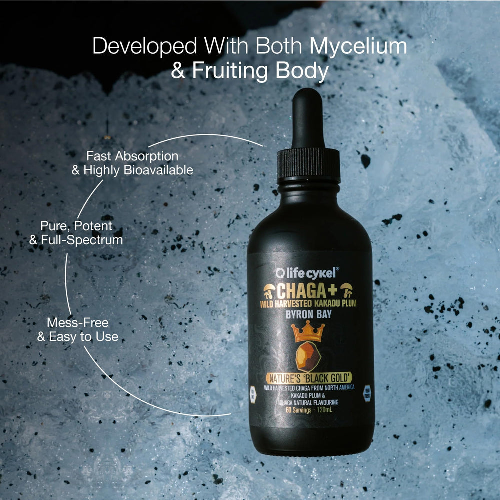 Life Cykel Mongolia Warrior Pack Kakadu Plum fruit closeup highlights vitamin C potential.