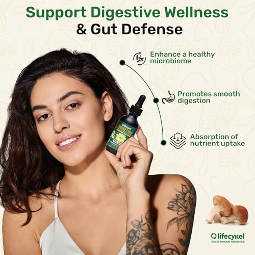 Life Cykel Turkey Tail liquid for immune resilience.