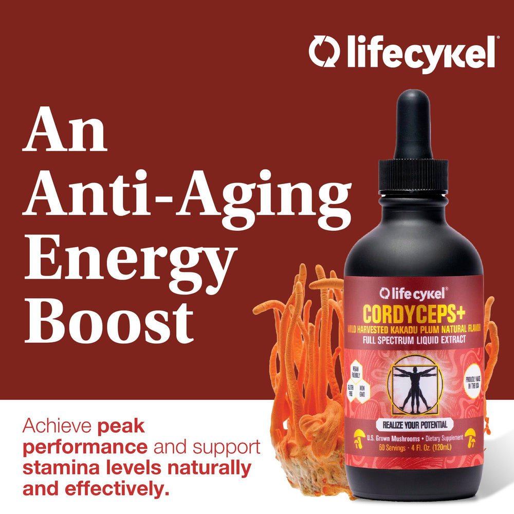 Life Cykel vegan non-GMO tincture bottle suitable for daily use