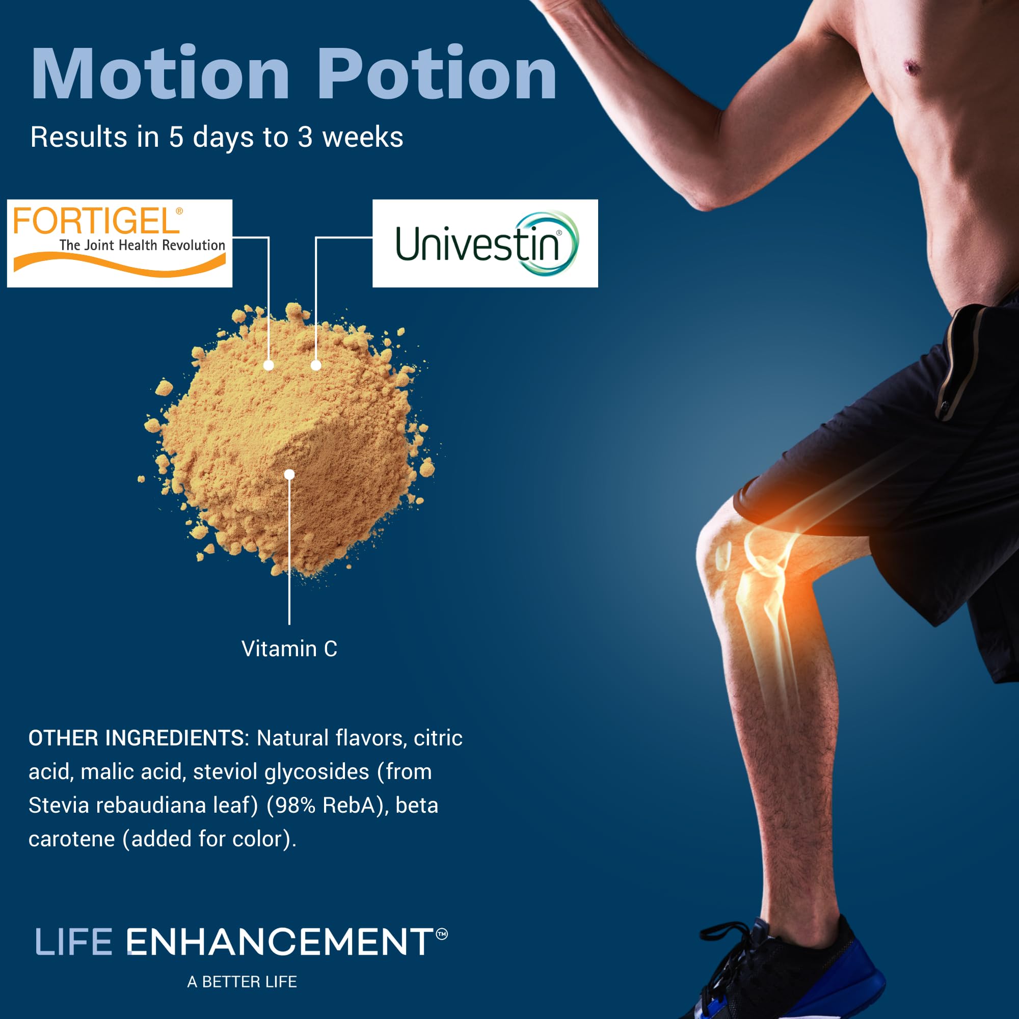 Life Enhancement Motion Potion served in a glass suggests a refreshing ritual.